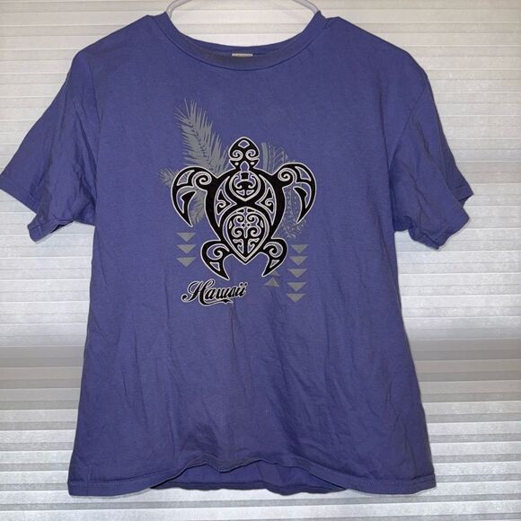 Blue Hawaii Graphic T-Shirt - Picture 1 of 4